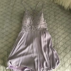 Purple Romper